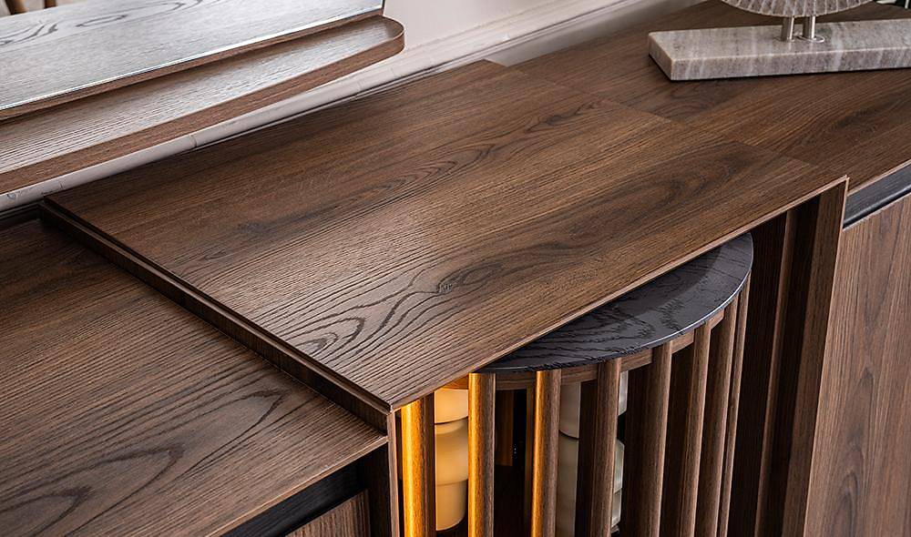 Montana Console - Walnut