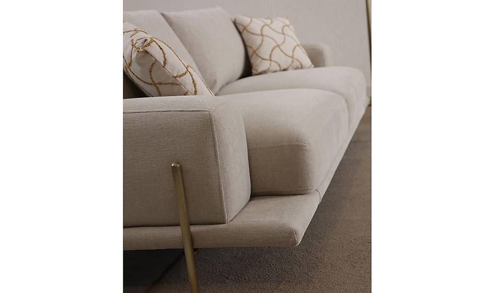 Merina Triple Sofa - Antique