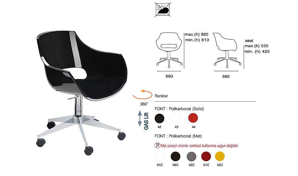Opal Cheff Chair 2 Piece