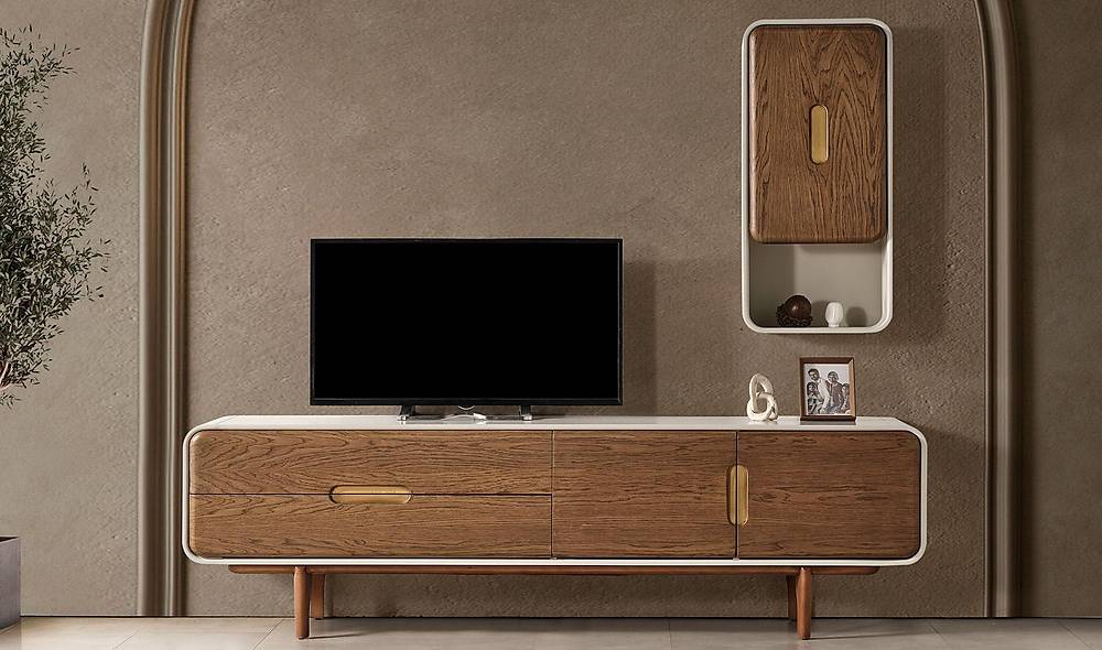 Toronto Tv Unit - Oak