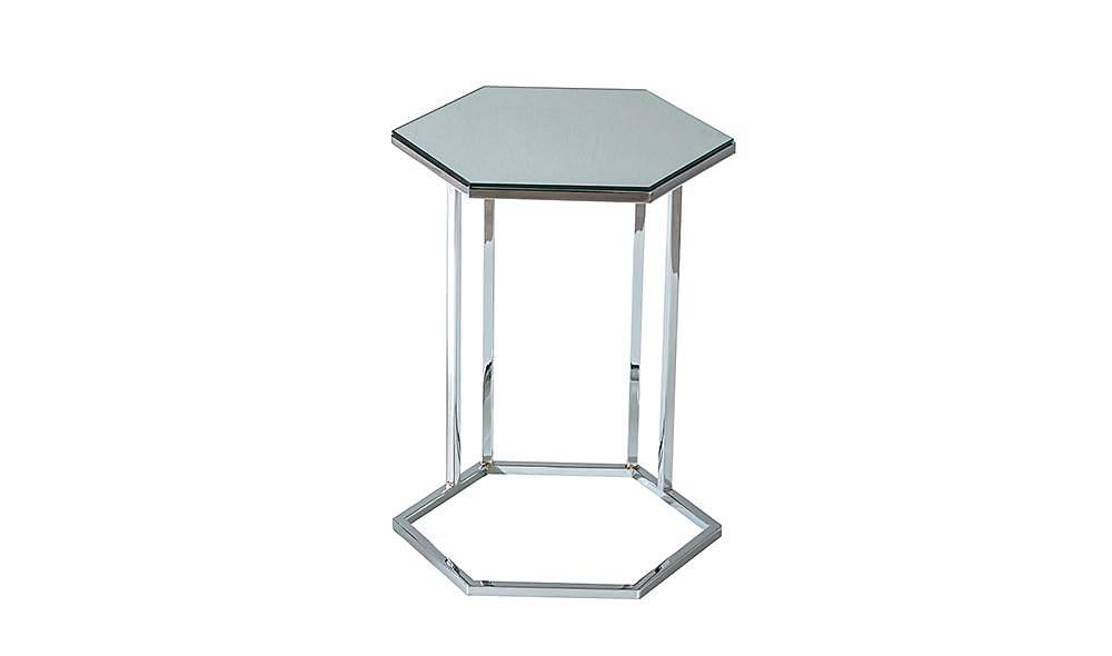 Vegas Side Table - Silver
