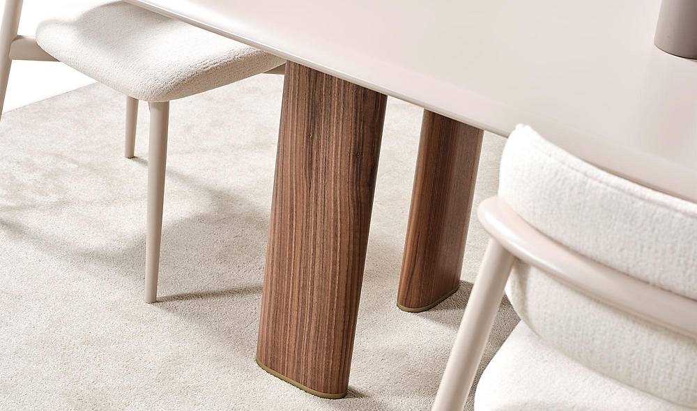 Lizay Dining Table Set - Beige