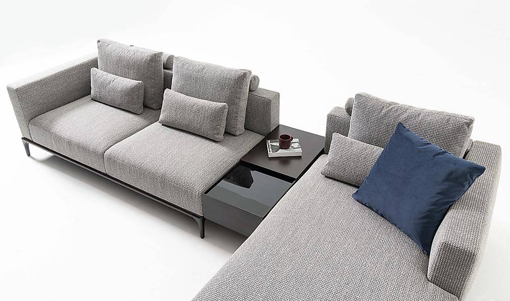 Novano Corner Set - Gray