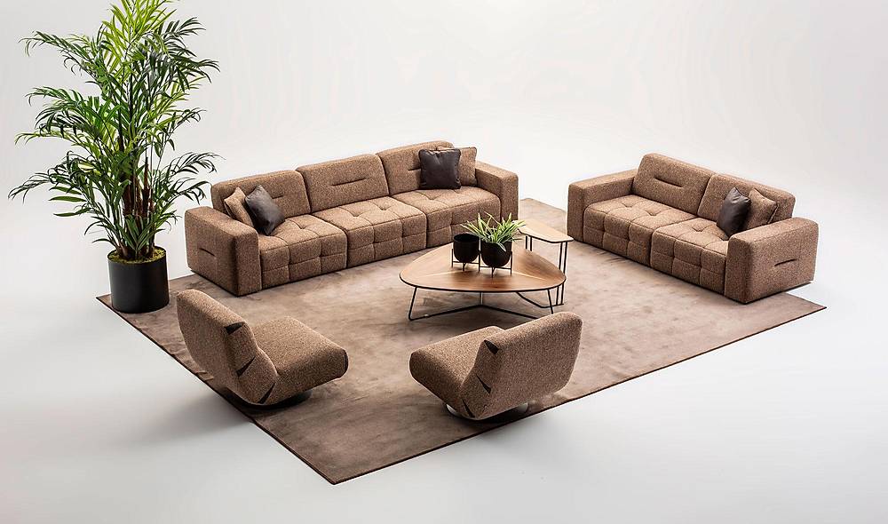 Mocha Sofa Set