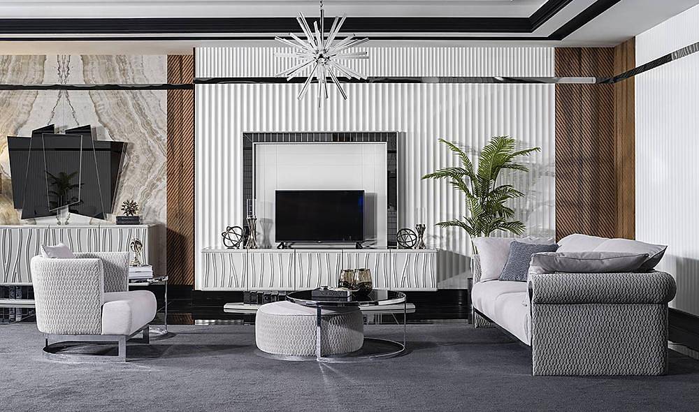 Voga Luxury Living Room Set