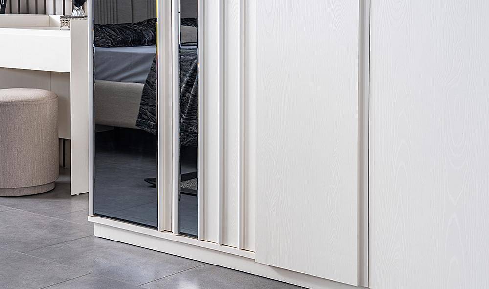 Montana 6 Door Wardrobe - Moonstone