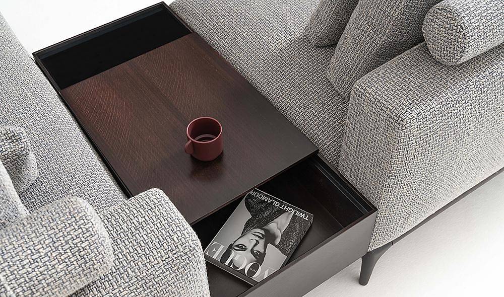 Novano Corner Set - Gray