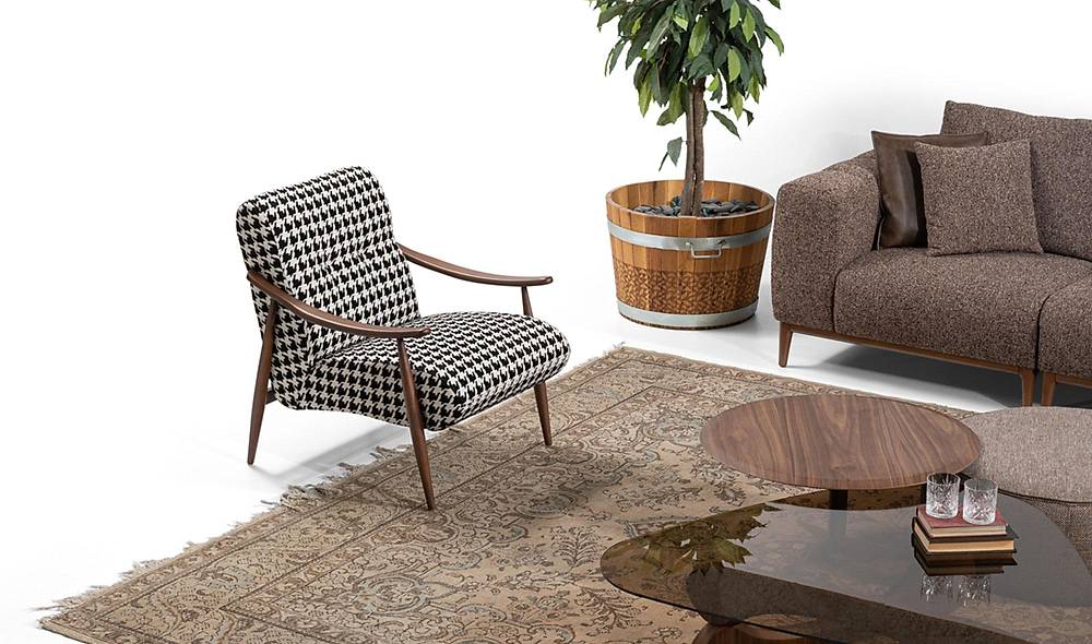 Selvare Sofa Set - Brown