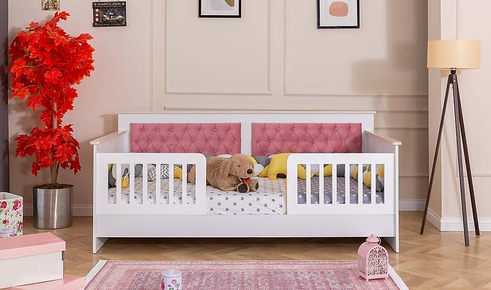 Pink Cot Bed