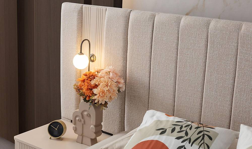 Ayışığı Base Bedstead and Headboard