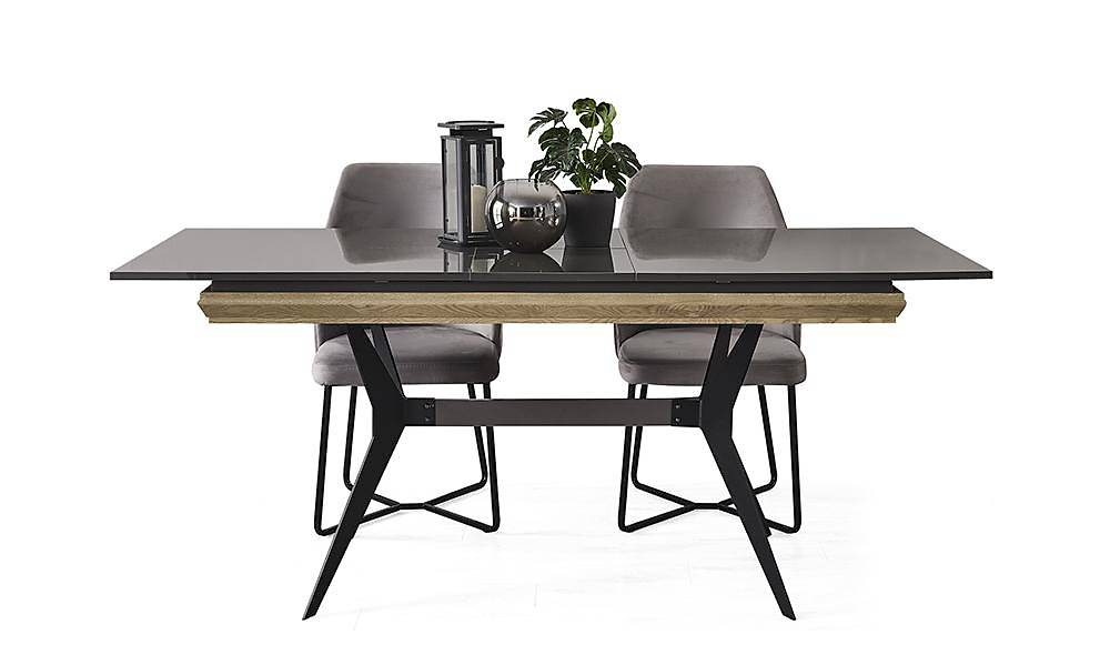 Larina Anthracite Table Set
