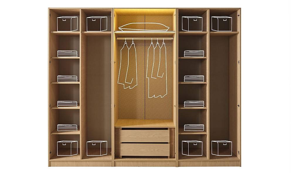 Sunday 6 Door Wardrobe