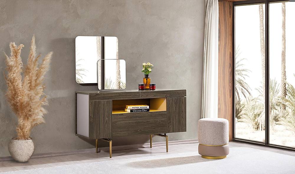 Montare Base Bedroom - Walnut