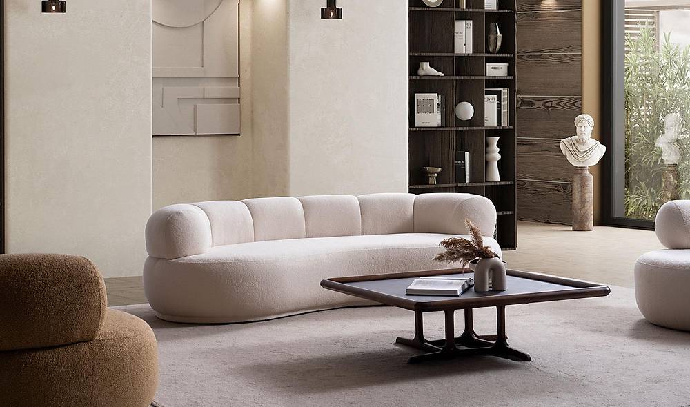 Minty Sofa - Ecru