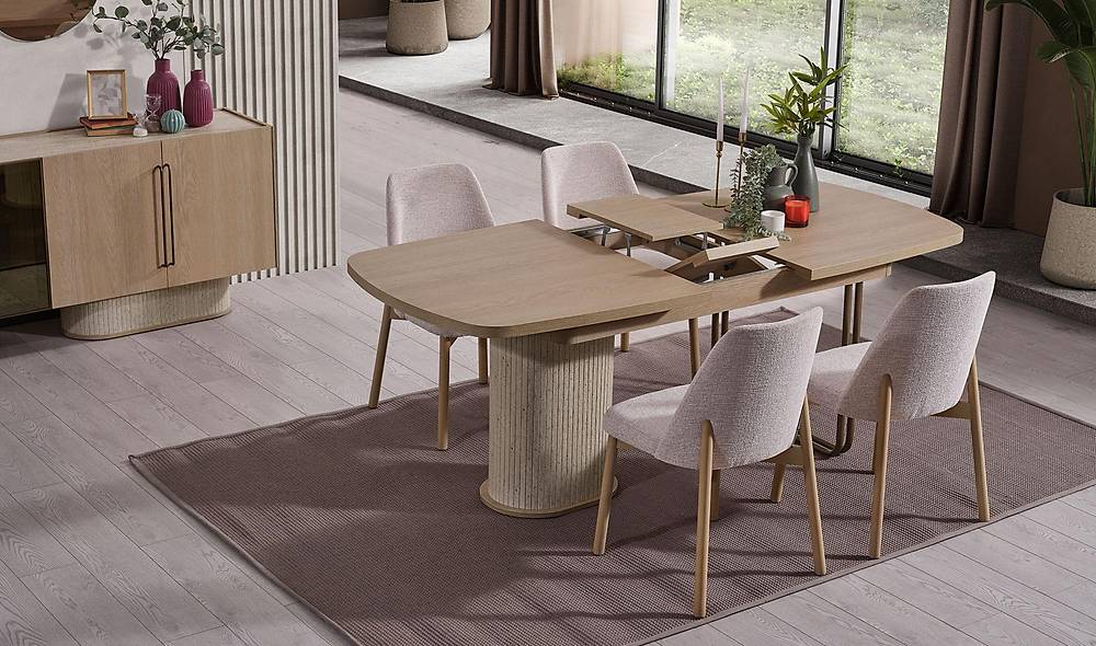 Noir Dining Table Set