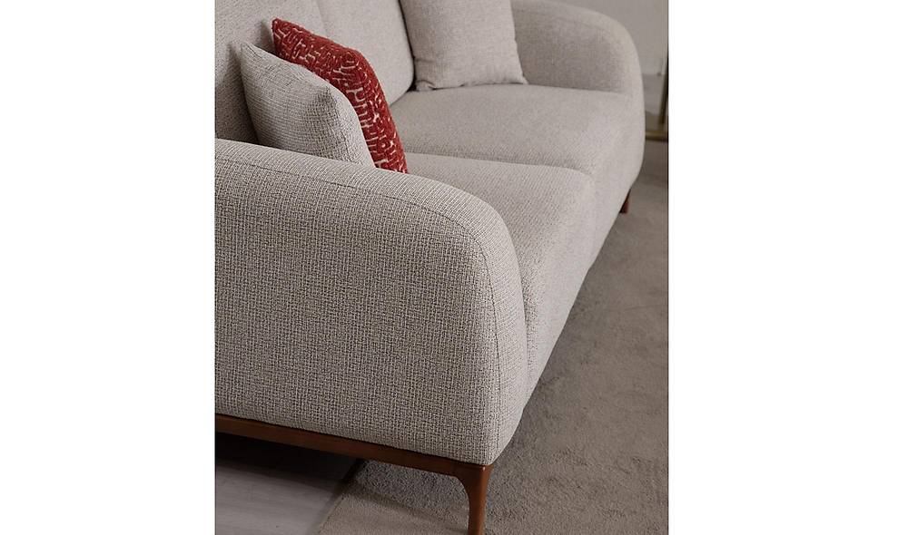 Kappa Sofa Set - Cream