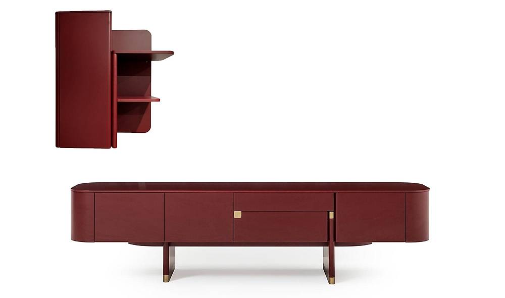 Penora Dining Room - Burgundy