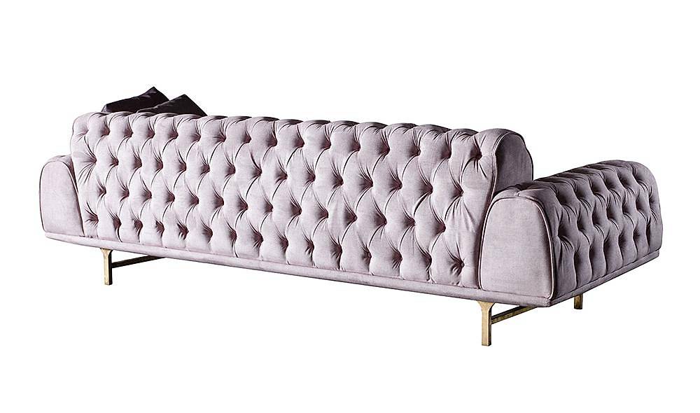 Lusso Gold Living Room Set
