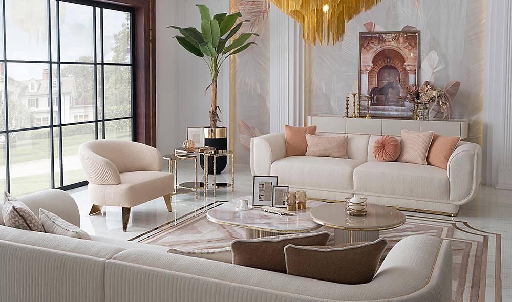 Parma Sofa Set Titanium