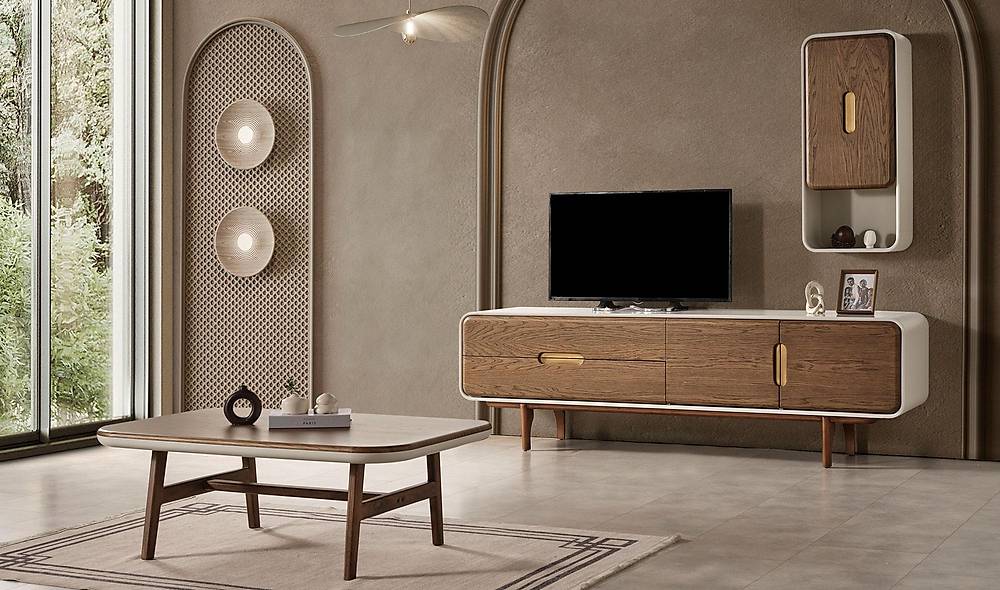 Toronto Tv Unit - Oak
