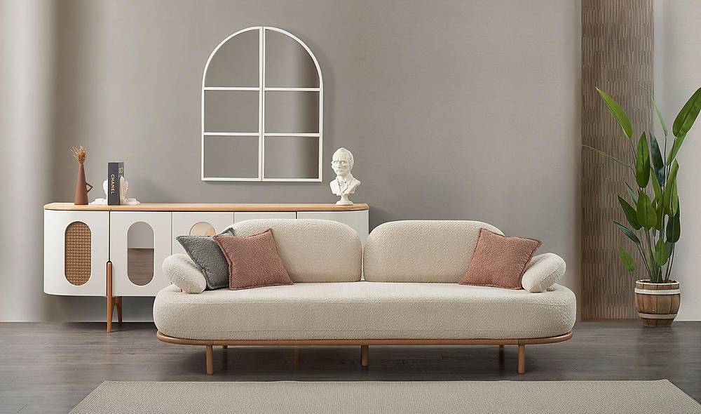 Ornate Sofa - Triple