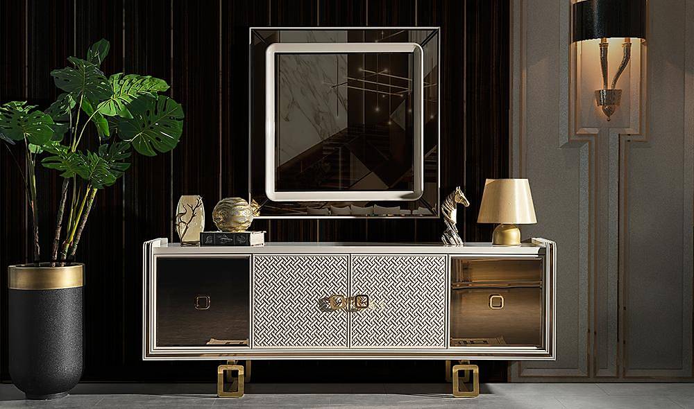 Tiana Console - Gold