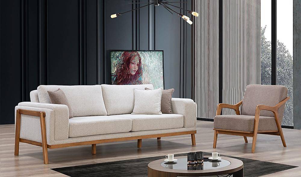 Leylak Sofa Set