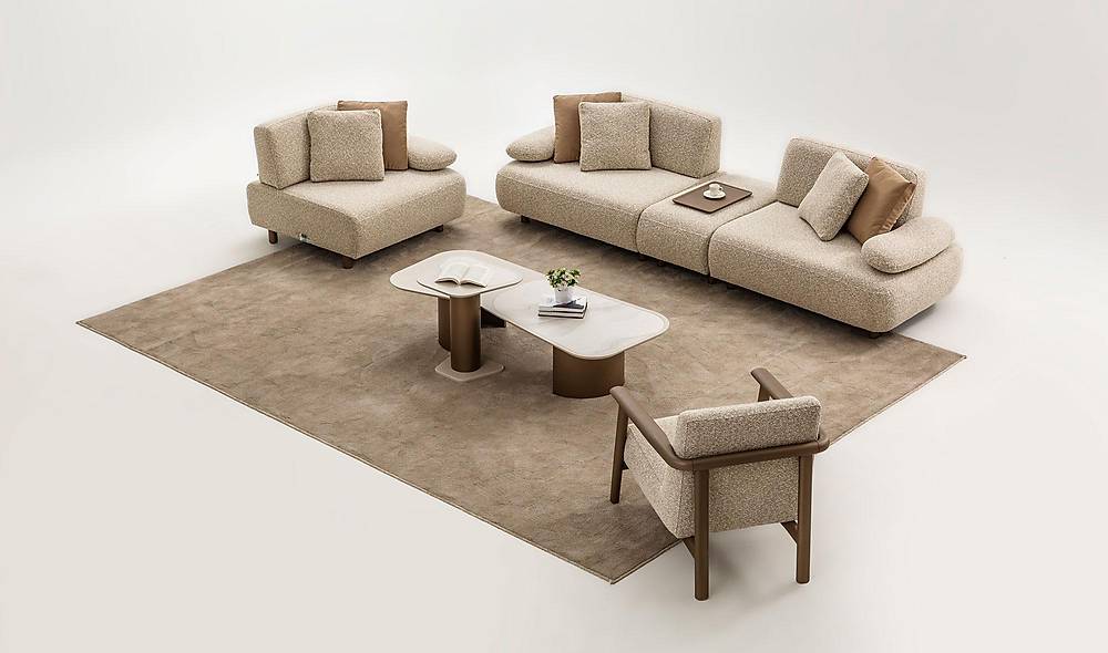 Madrid Sofa Set - With Table