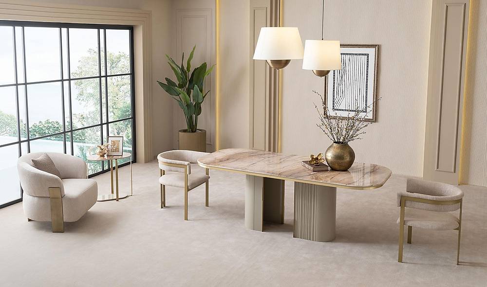 Laura Dining Table Set