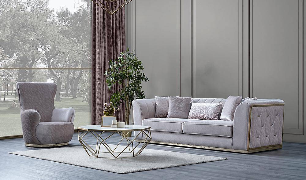 Zenon Luxury Sofa Set