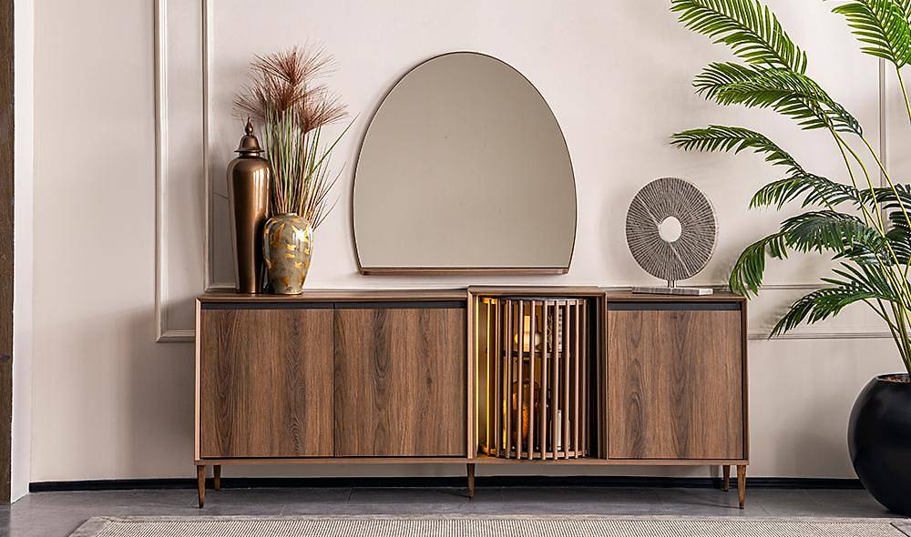 Montana Console - Walnut