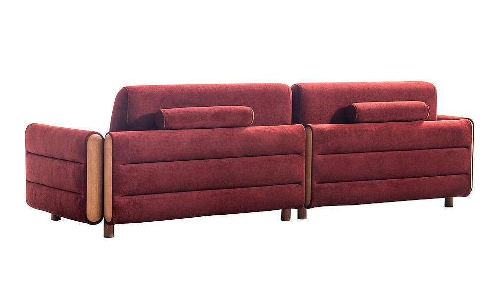 George Sofa Set - Oak