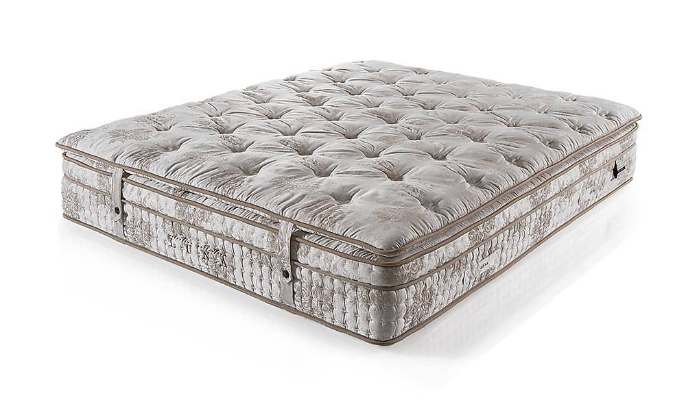 Luna Mokka Base + Headboard + Bed