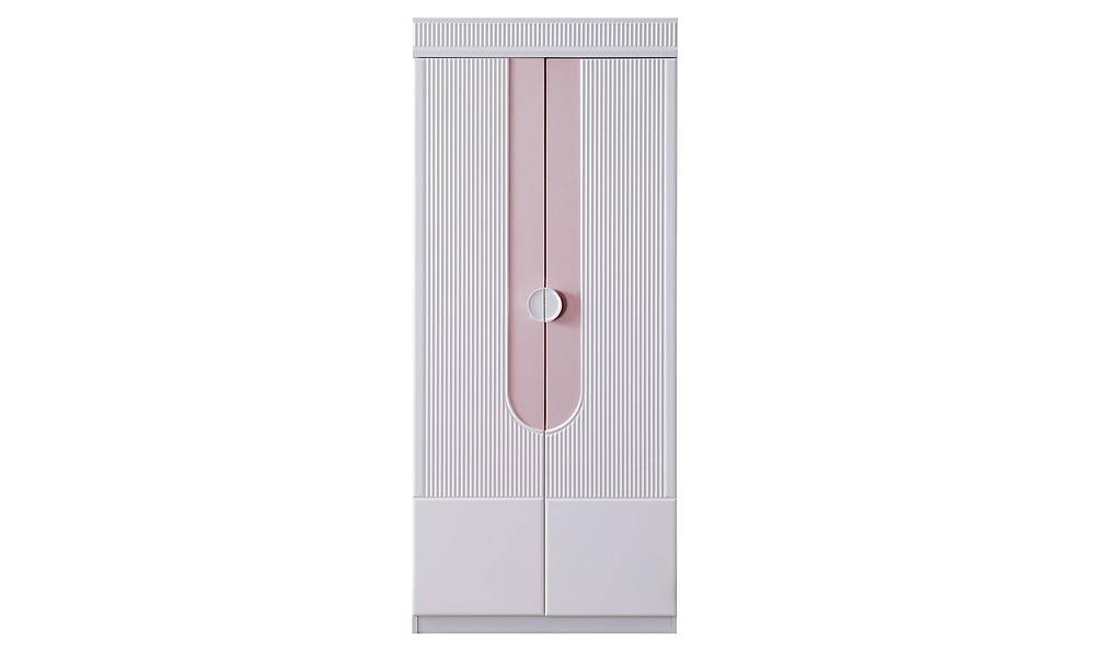 Rumba 4 Door Wardrobe - Pink