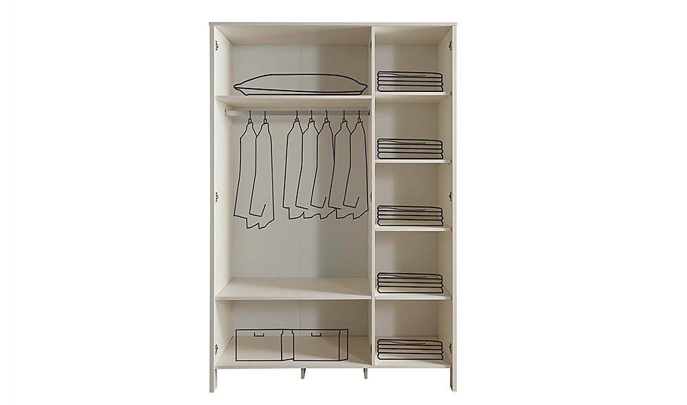 Nantes Wardrobe - 3 Door