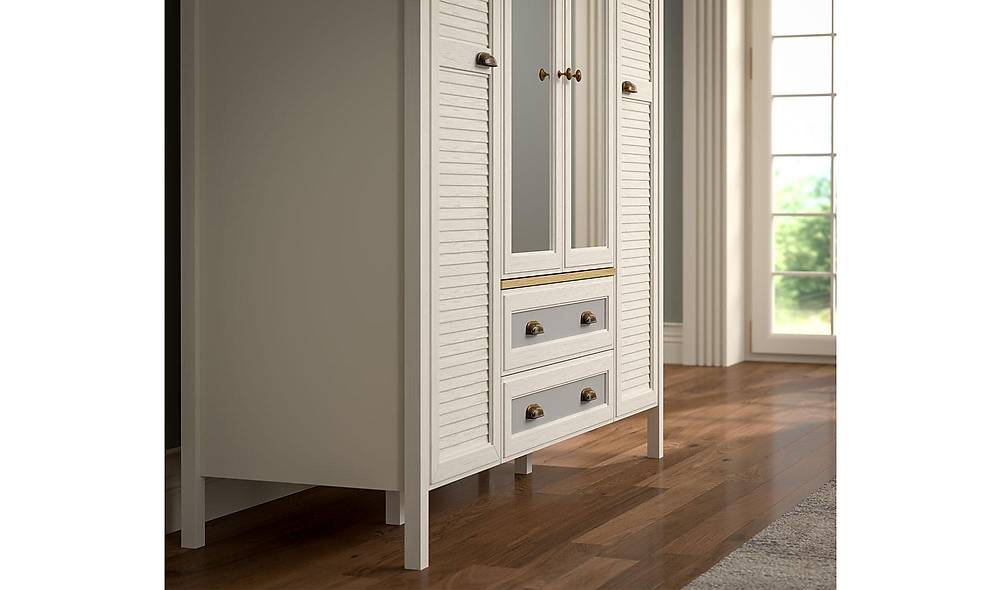 Atlantis 4 Door Wardrobe - Shelved