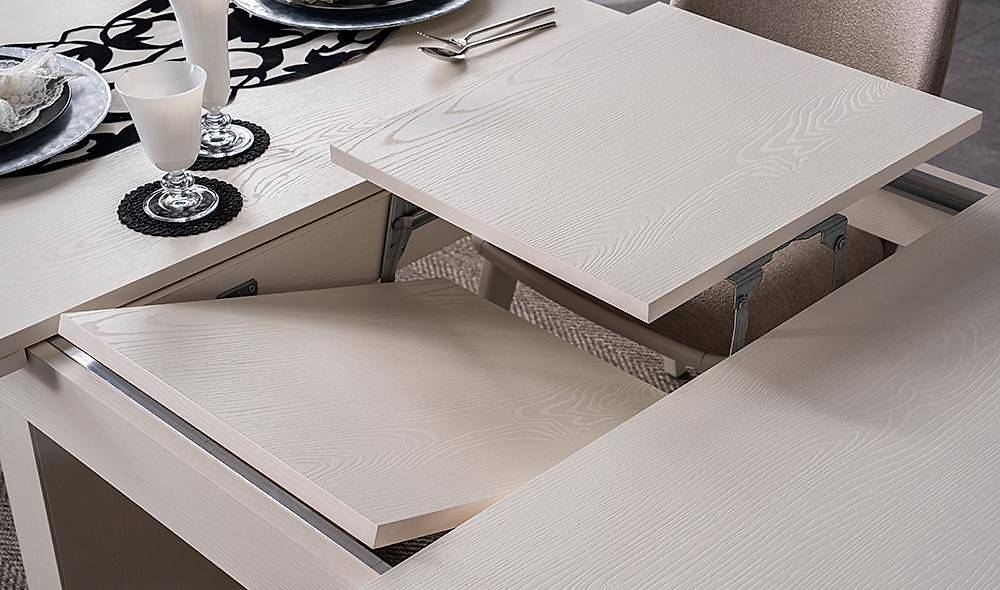 Montana Dining Table Set - Moonstone