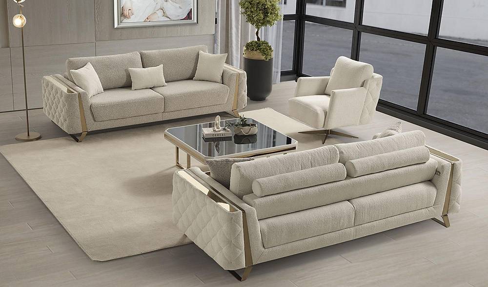 Armoda Sofa Set - Cream