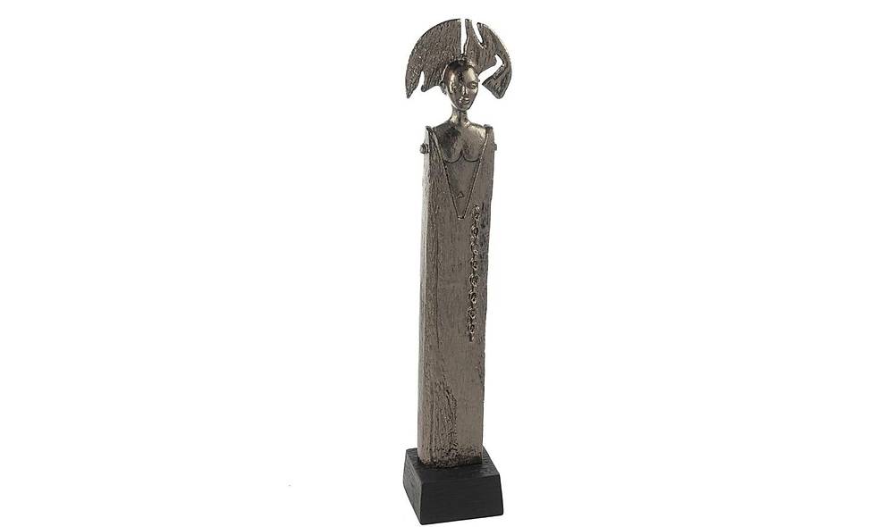 Antique Silver Decor Object 10x10 cm