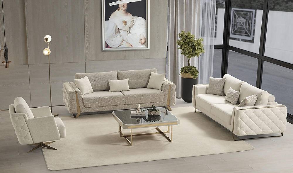 Armoda Sofa Set - Cream