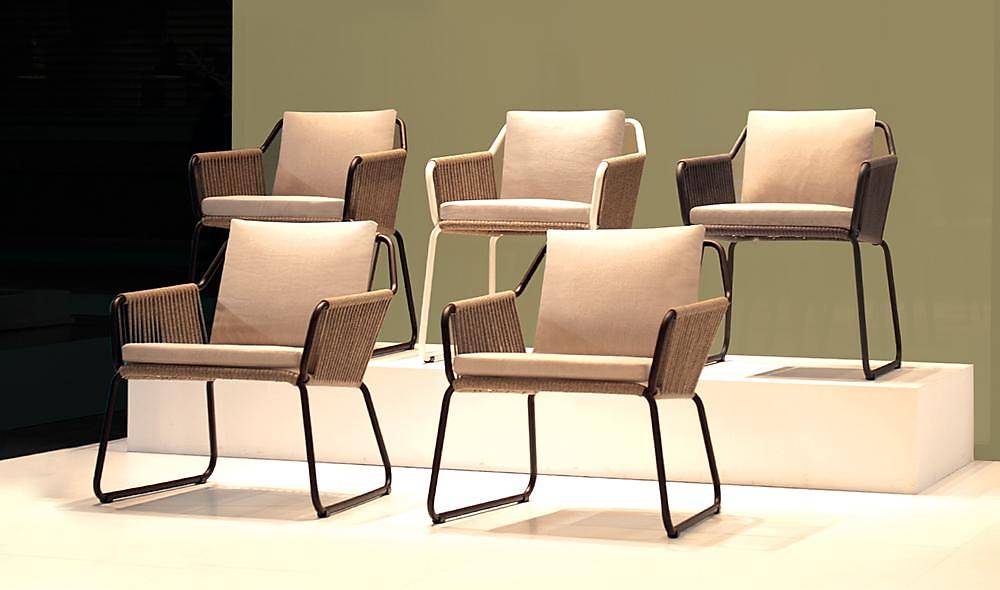 Riva K Double and Puff Chair