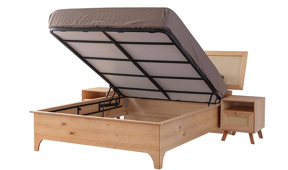 �svi�re Base Bedstead and Headboard - Oak