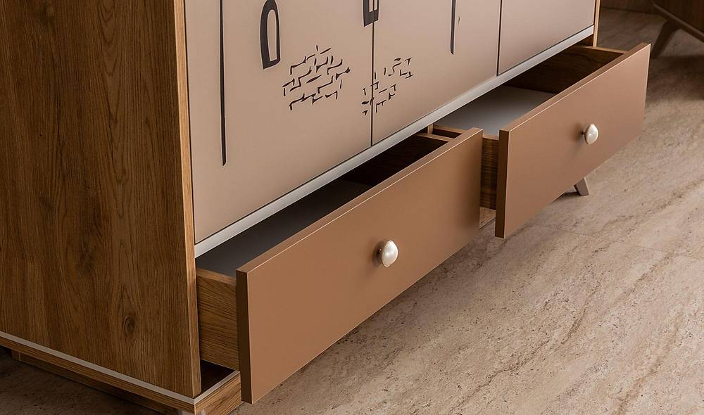 Açelya 3 Door Wardrobe