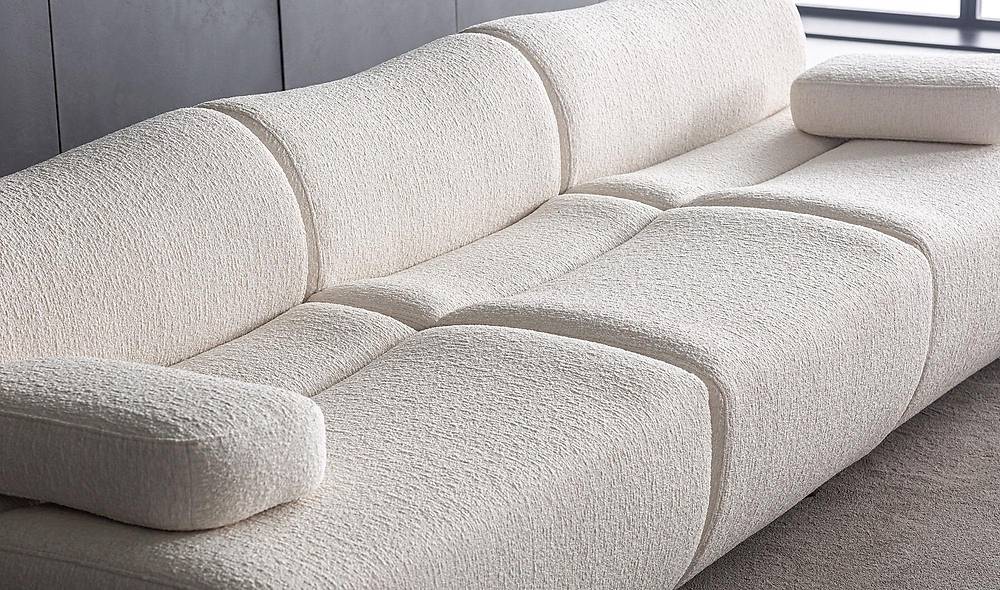 Mina Sofa - Quad - White