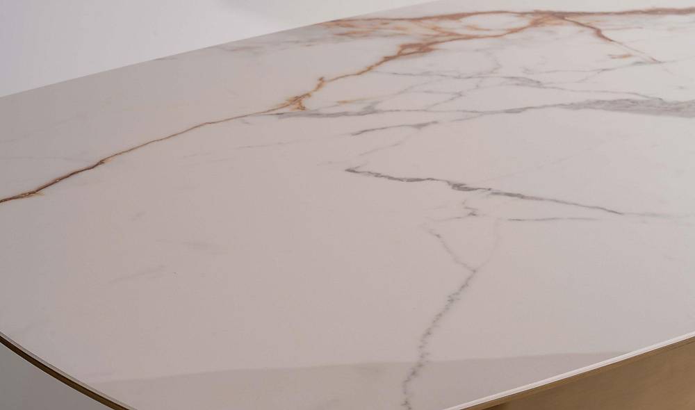 Nicole Dining Table - Porcelain