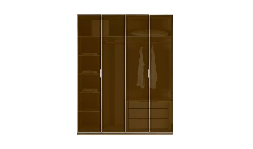 Bianco Wardeobe - Corner Wardrobe