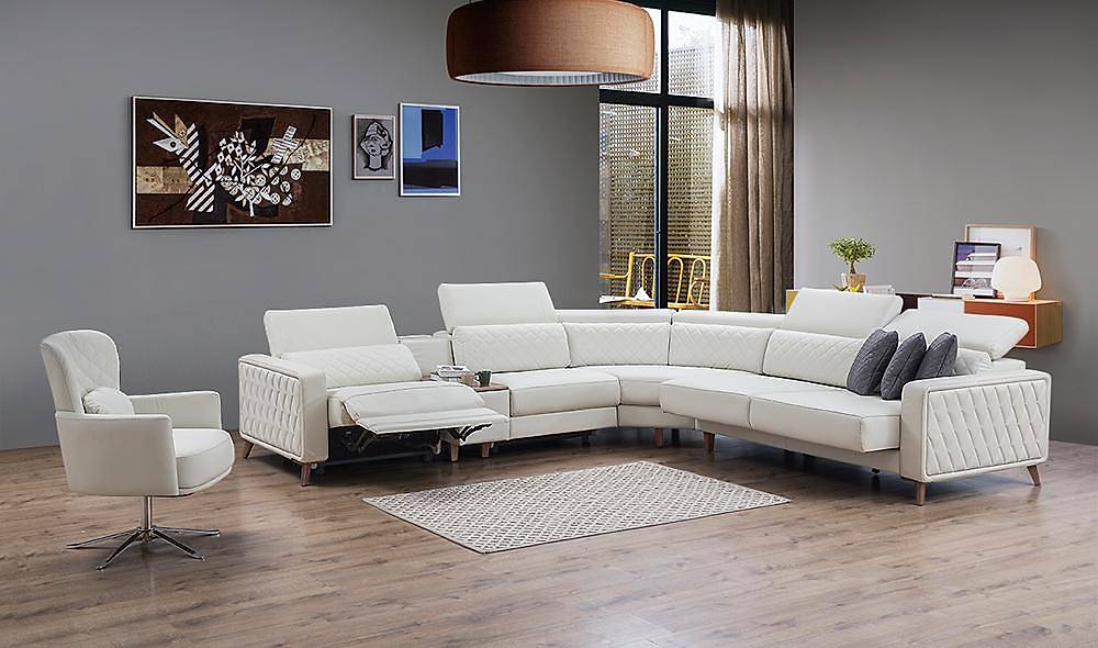 Almera Corner Set With Motor - Large