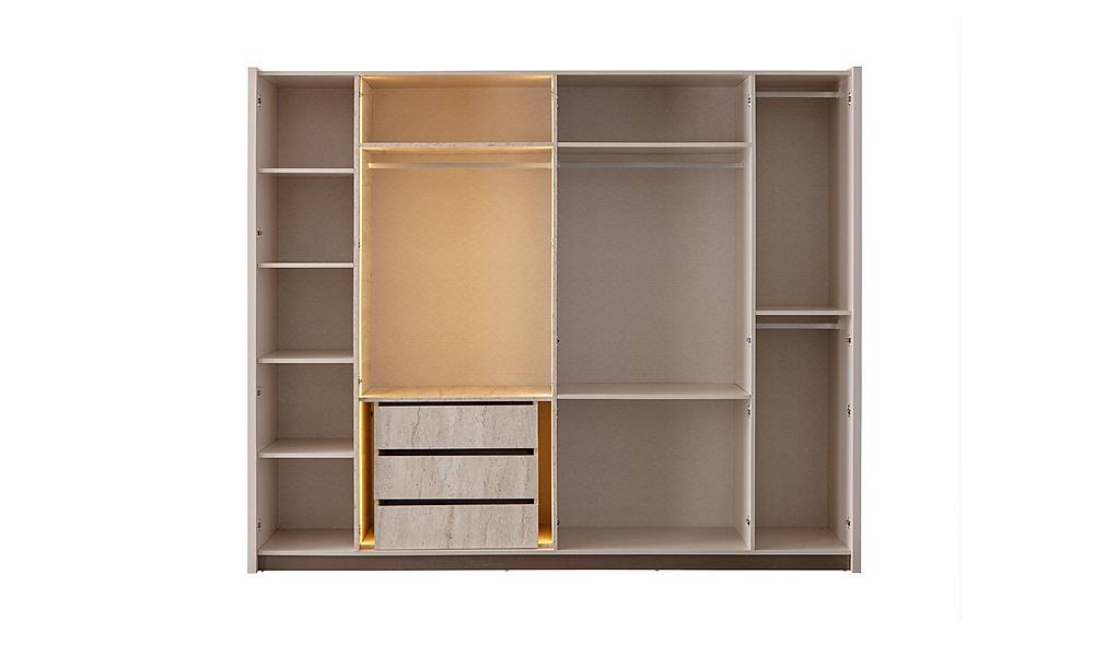 Lacy 6 Door Wardrobe