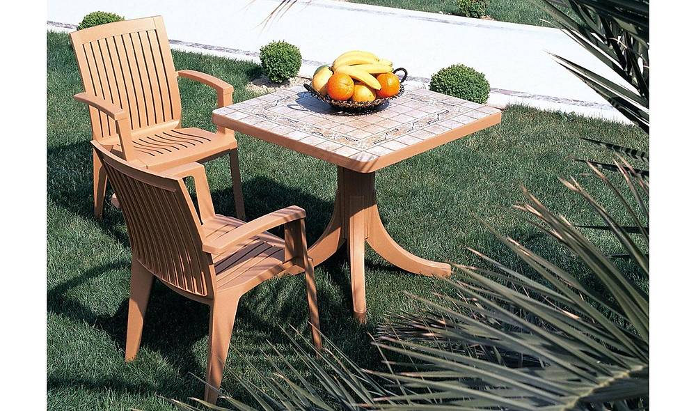 Alize Plastic Chair 4 Piece