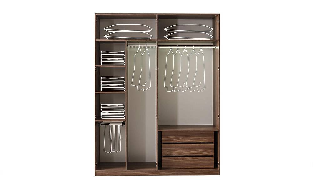 Bien Base Bedroom - Corner Wardrobe